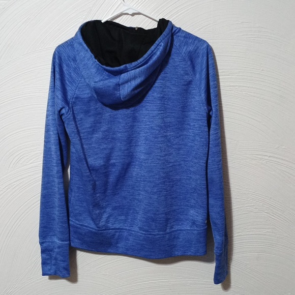 Danskin Now blue full zip jacket women's medium 100% polyester - Picture 7 of 8